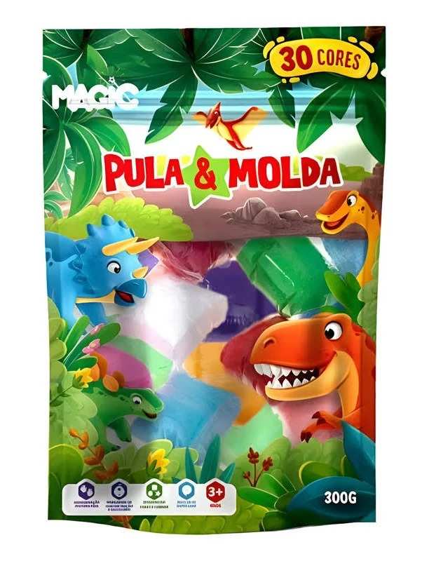 MASSA EVA PULA PULA  C/30 DINO
